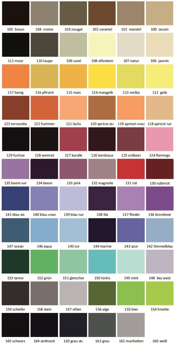 Alle 66 Farben
